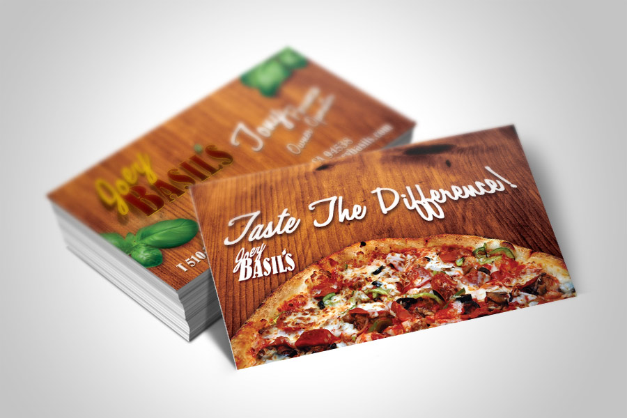 pizzeria Business Card Design
