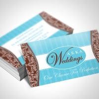 Wedding Planner Business Card Design