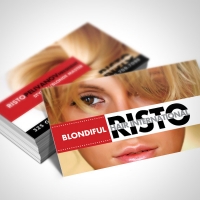 hair salon Business Card Design