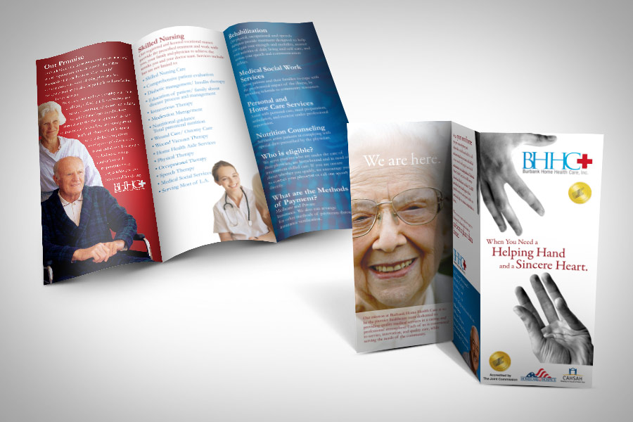 health care brochure design