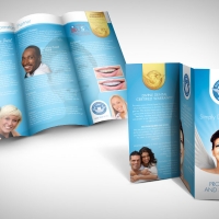dental laboratory brochure design