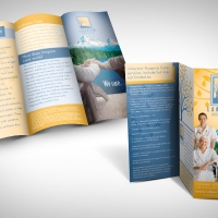 hospice brochure design