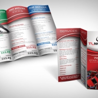 mechanic brochure design
