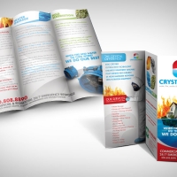 remediation and cleaner brochure design