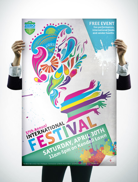 Chico State Multicultural Festival Poster Design