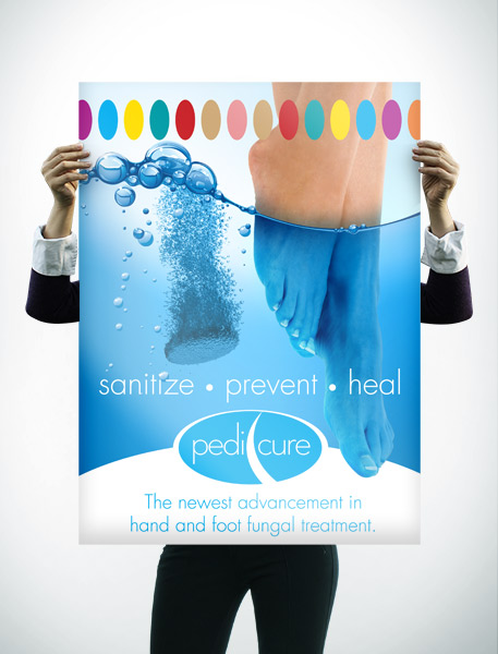 Pedicure Hygiene Poster Design