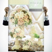 Petals LA Florist Poster Design
