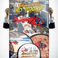 Adventure Helicopter Tours Poster Design