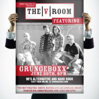 V Room Grunge Box Poster Design