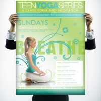Yoga poster design