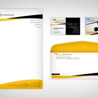 Aviation Business Card Design